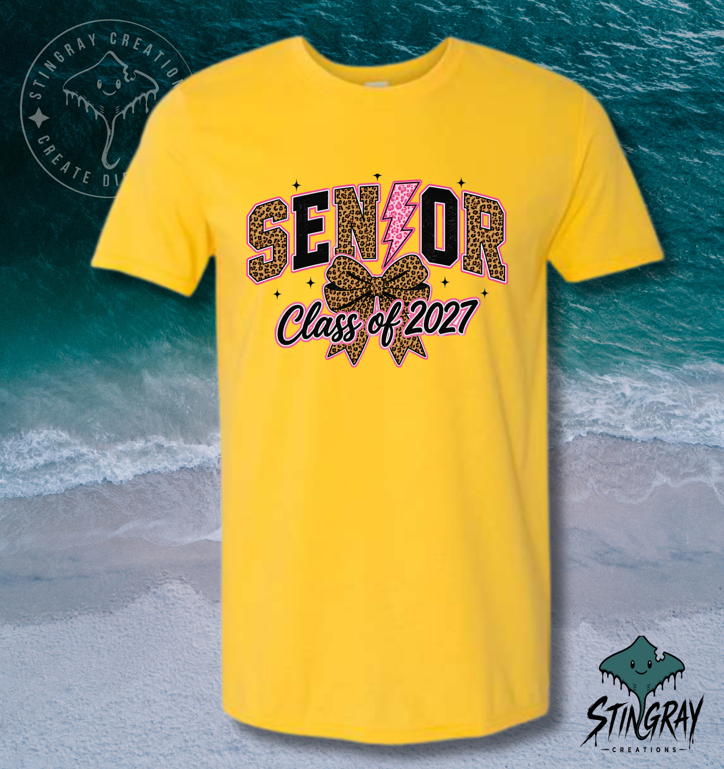 Senior Class of 2027 T Shirt & Crewneck Sweatshirt | Trendy Class of 2027 Apparel