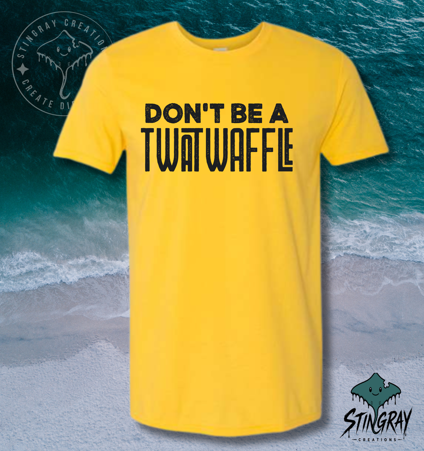 Don’t Be a Twatwaffle T-Shirt & Crewneck Sweatshirt | Funny Sarcastic Shirt