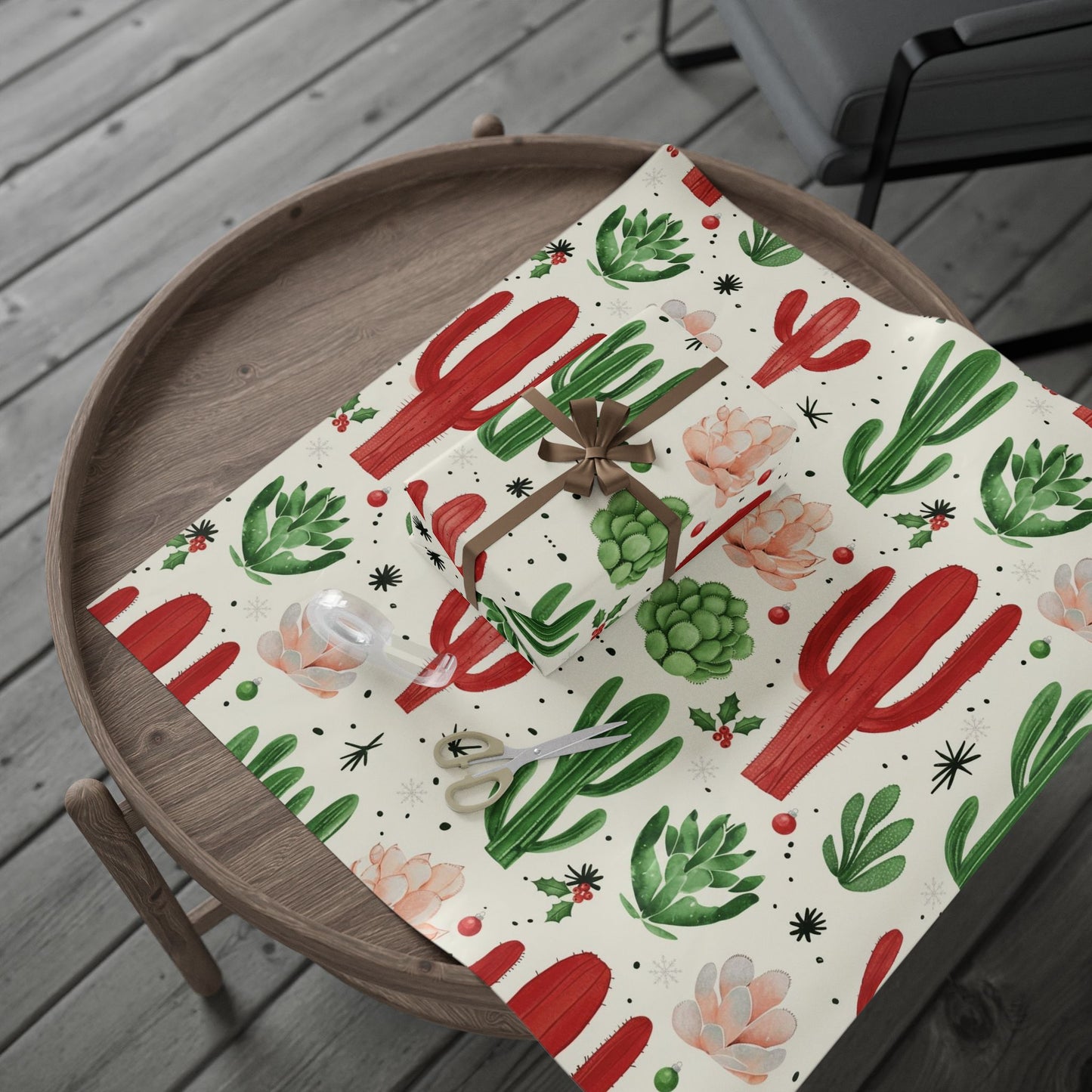 Prickly but Merry (Wrapping Papper)