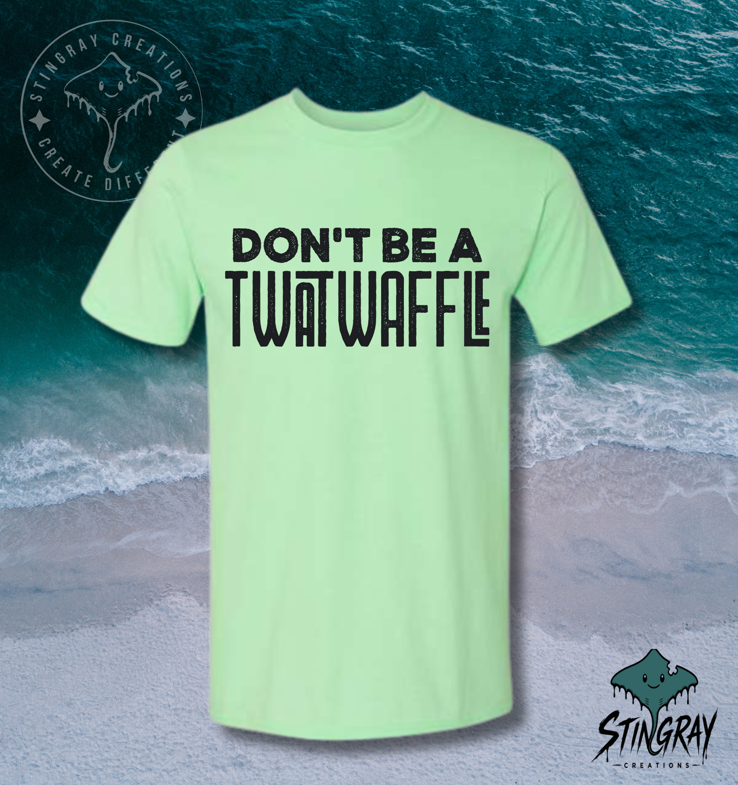 Don’t Be a Twatwaffle T-Shirt & Crewneck Sweatshirt | Funny Sarcastic Shirt