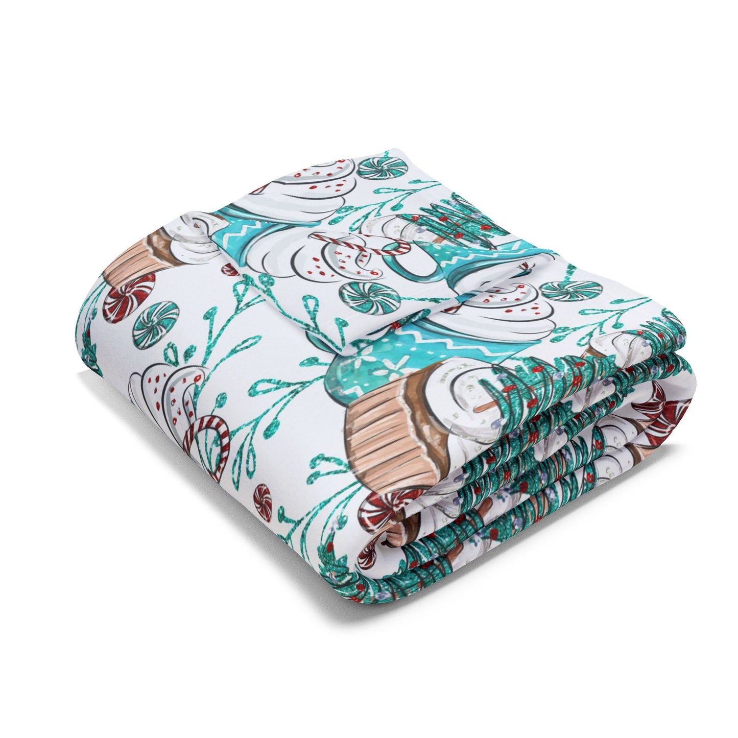 ☕🍬 “Holiday Treats & Sweets” Blanket