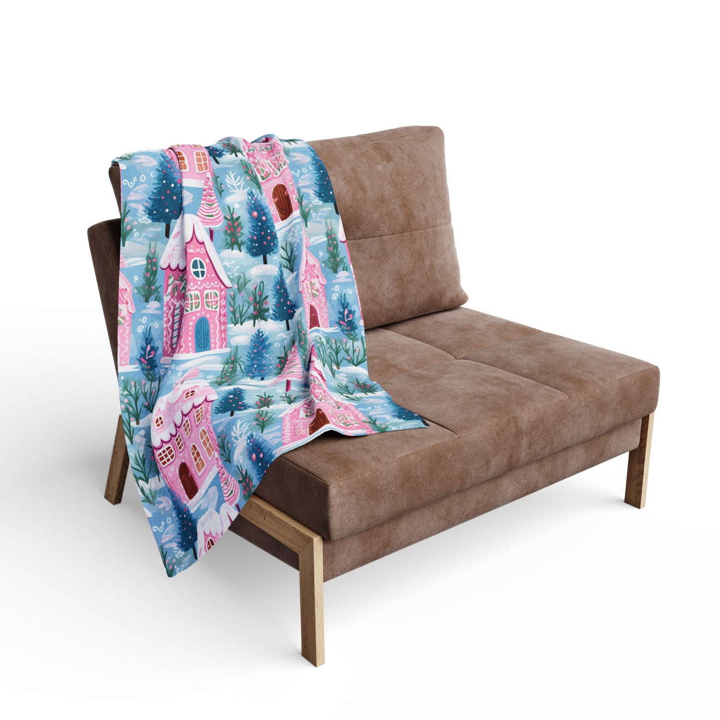 Pink Peppermint Wonderland Blanket