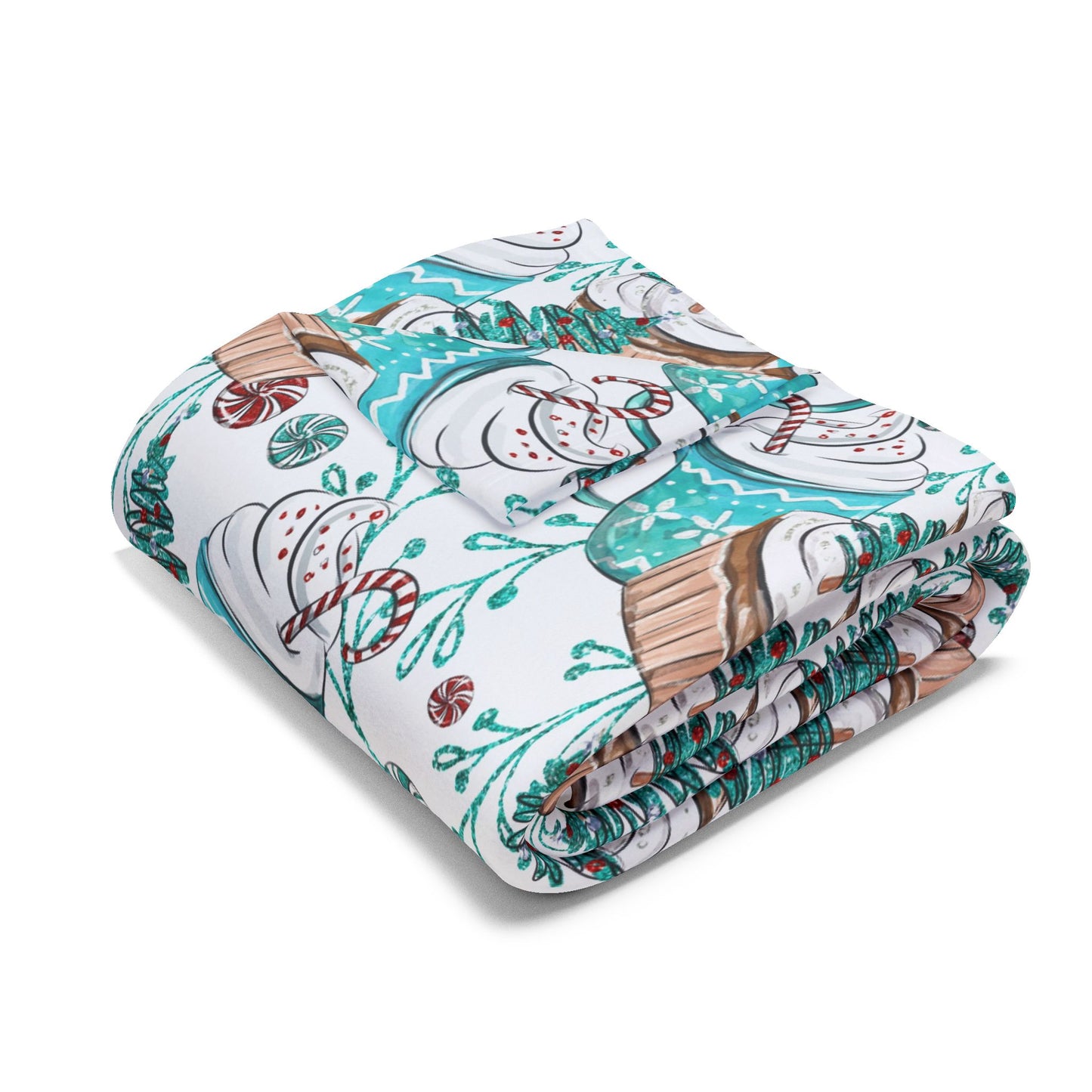 ☕🍬 “Holiday Treats & Sweets” Blanket
