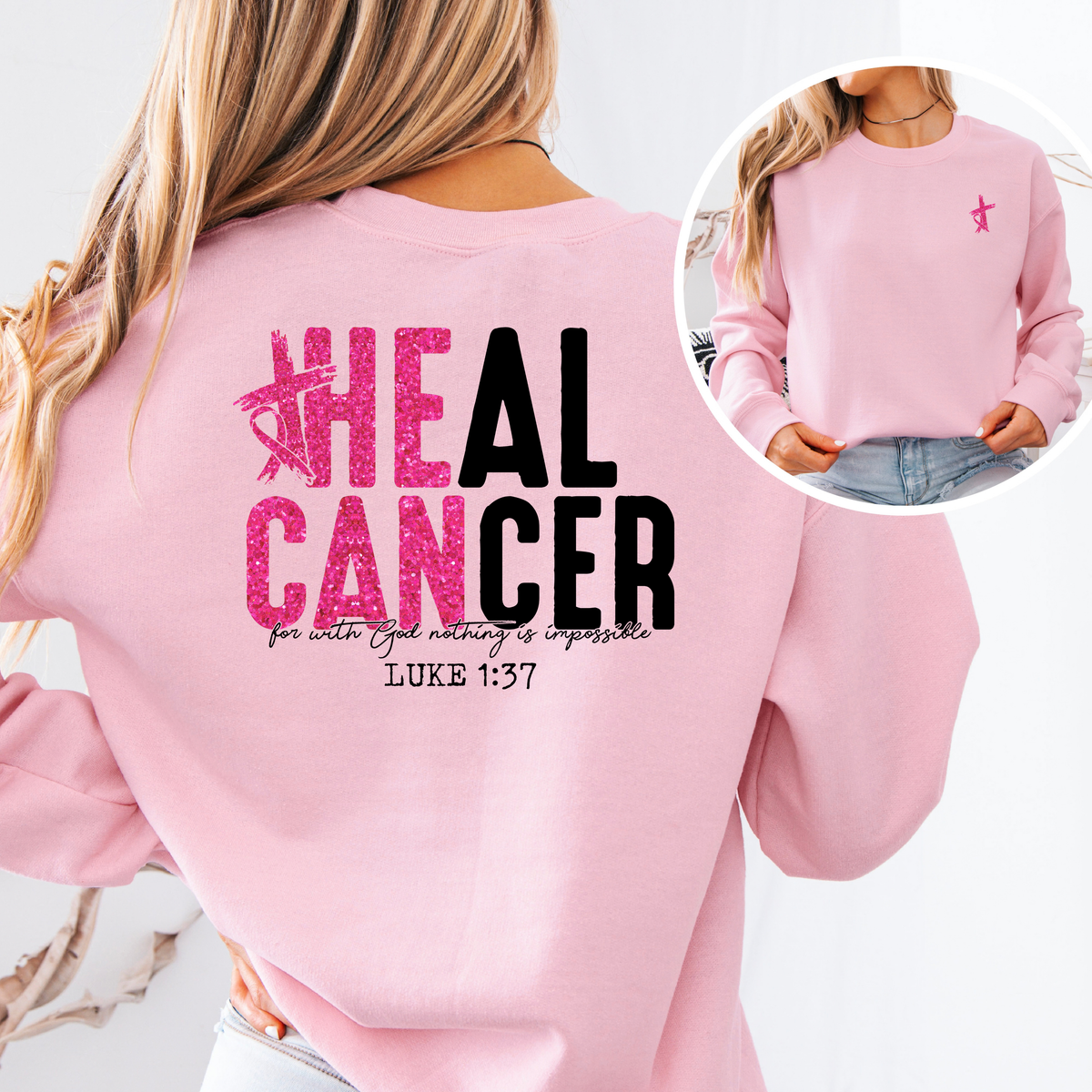 HEAL Cancer Breast Cancer Awareness T-Shirt & Sweatshirt