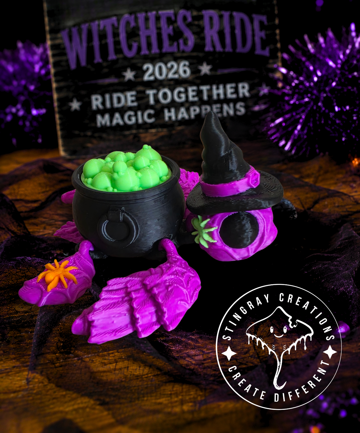 Oak Island Witches Ride 2026 3D Printed Collector’s Edition Toys
