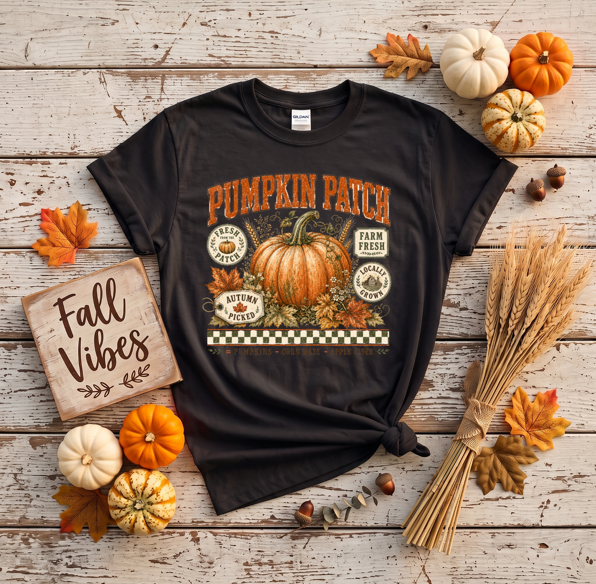 Pumpkin Patch Crewneck Sweatshirt | Vintage Fall Pumpkin Sweatshirt | Cozy Autumn Shirt