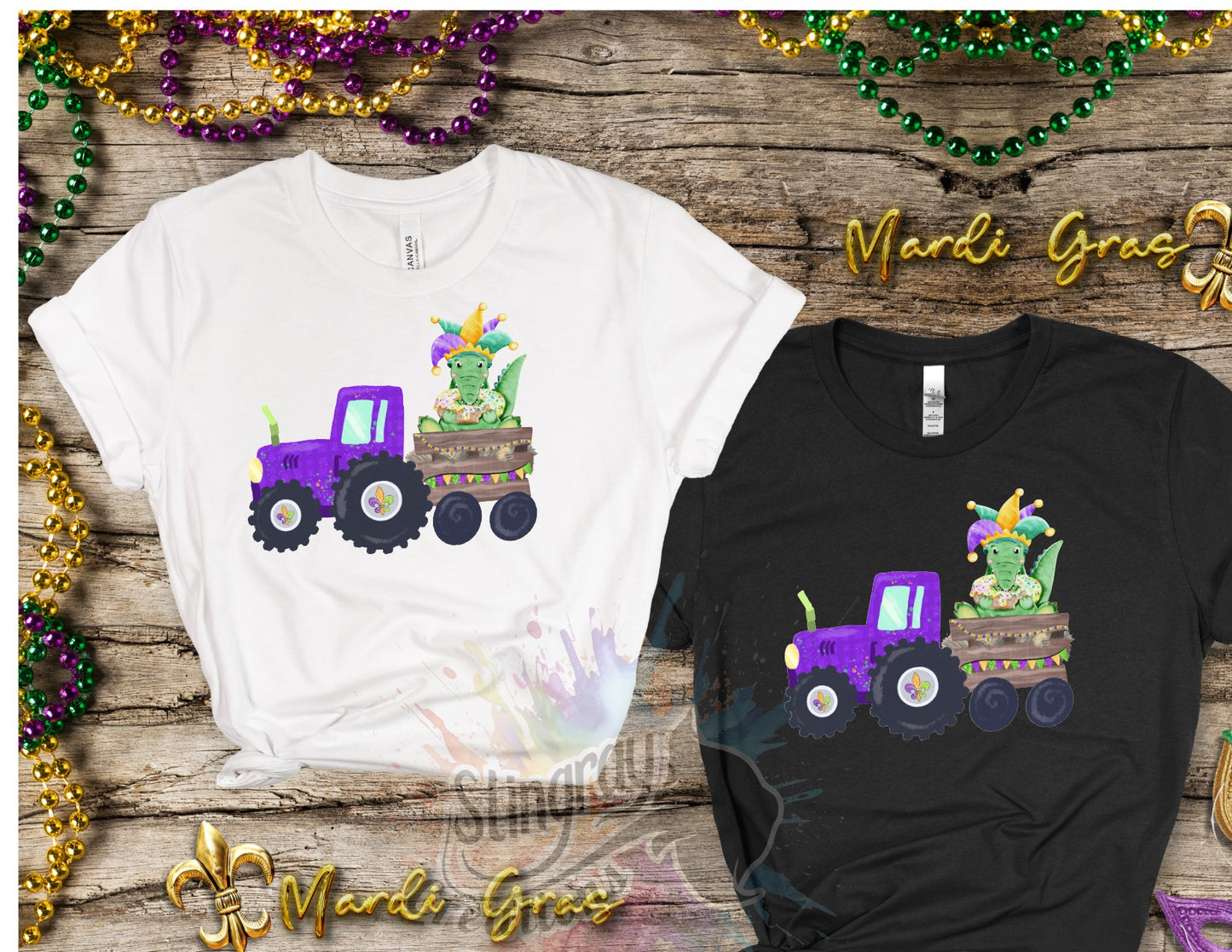 Youth Mardi Gras Tractor