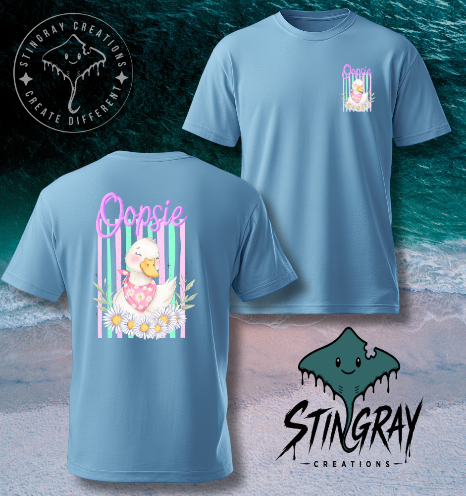 Cute Duck Graphic Tee | Daisy Duck Shirt | Cottagecore Farm Animal Summer Shirt