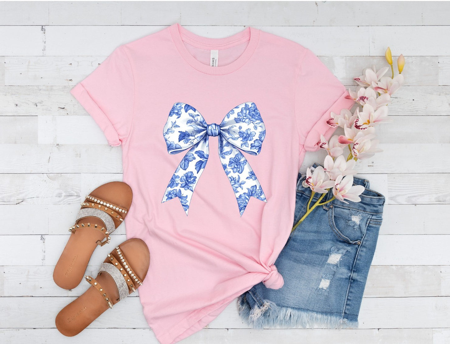 Vintage Floral Bow T-shirt/Sweatshirt