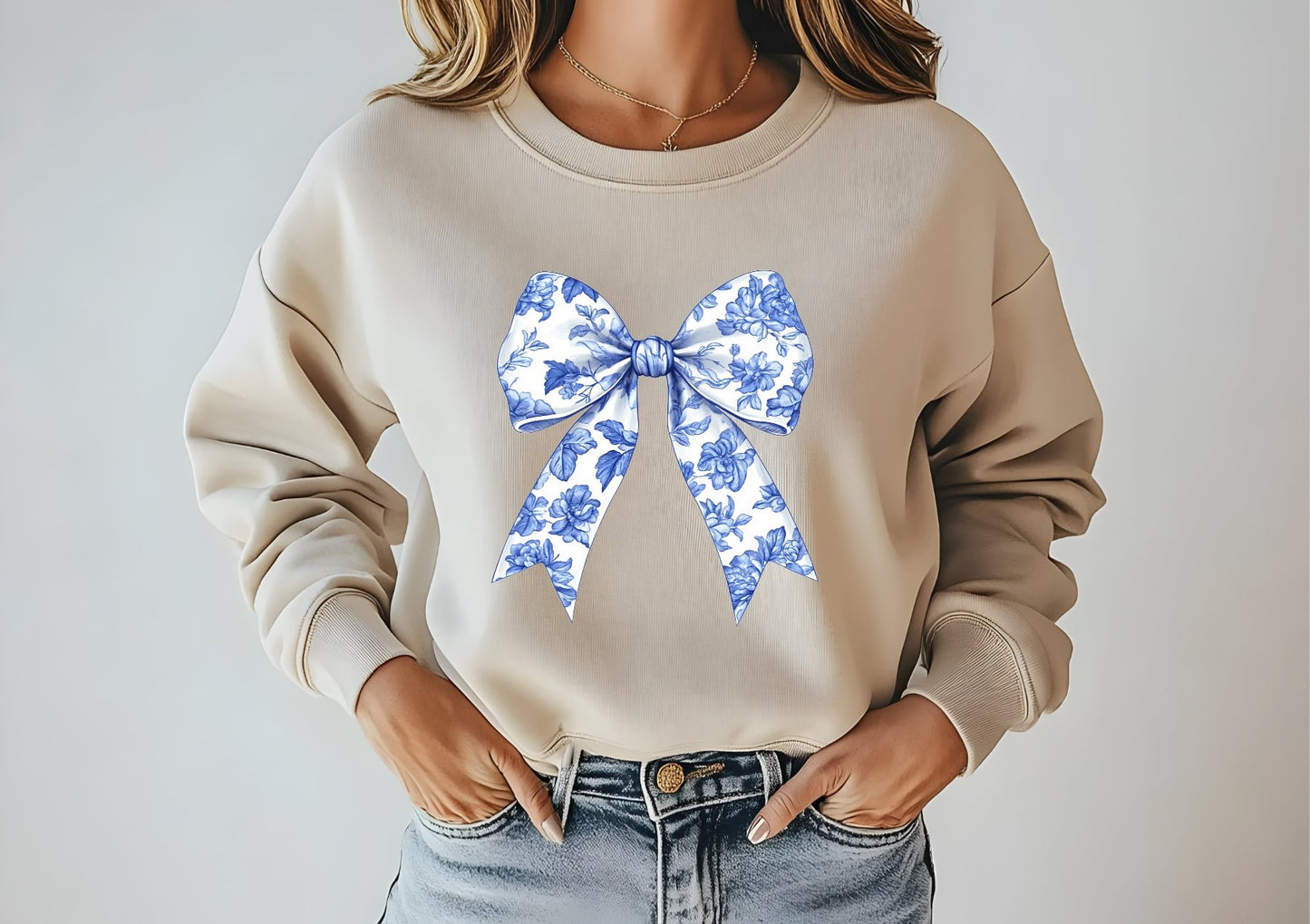 Vintage Floral Bow T-shirt/Sweatshirt