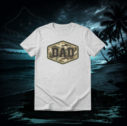 Camo Dad Shirt | Funny Father’s Day Graphic Tee for Dad