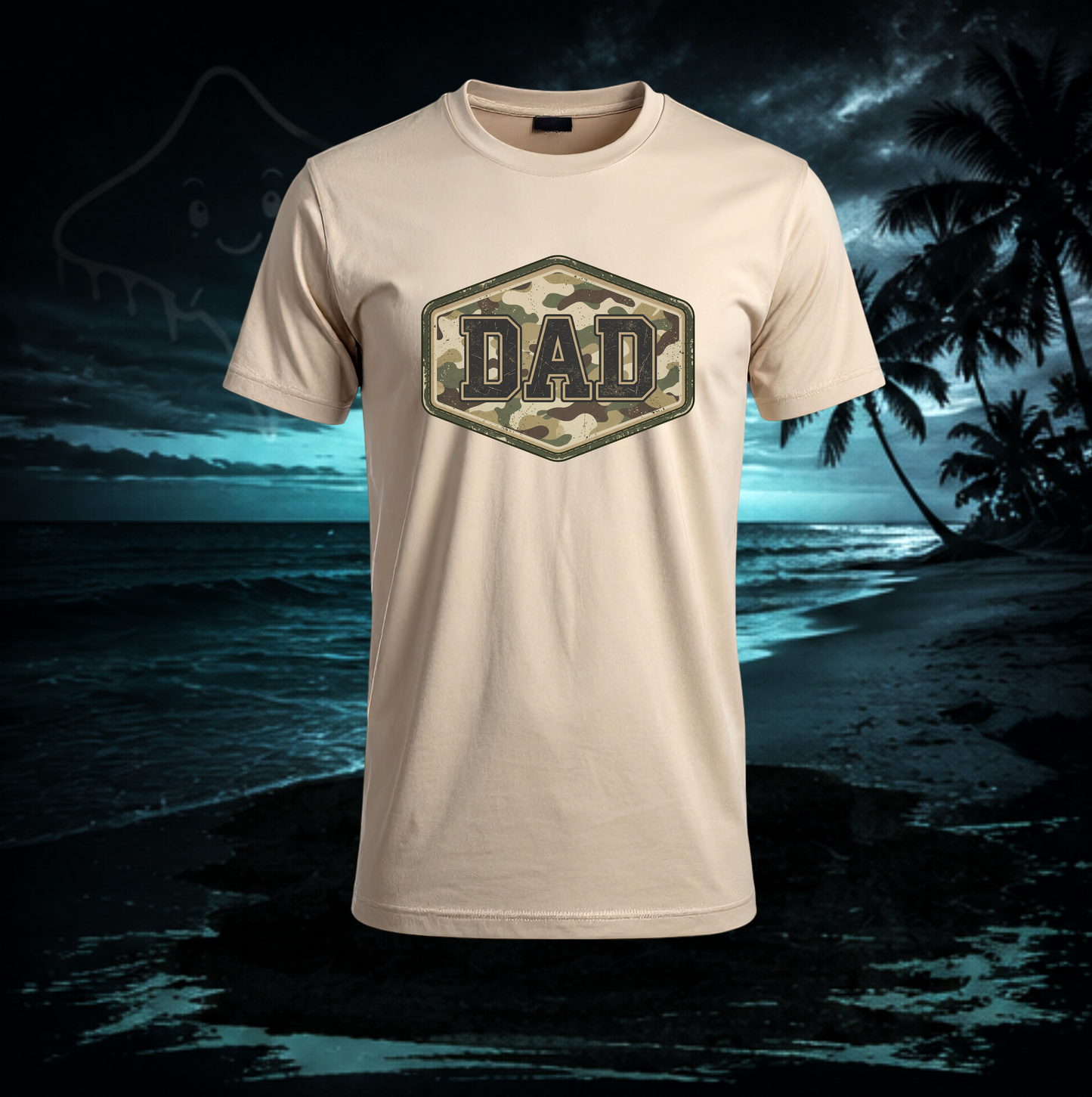 Camo Dad Shirt | Funny Father’s Day Graphic Tee for Dad