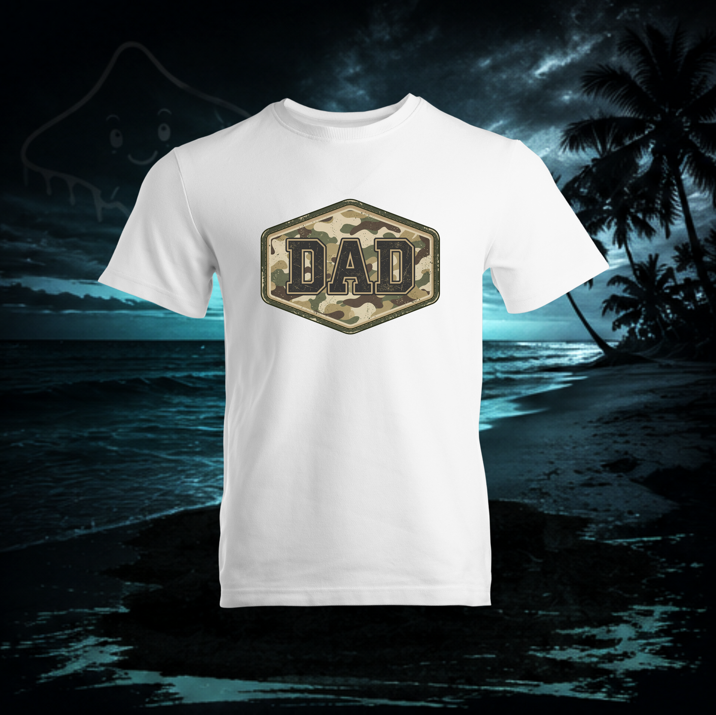 Camo Dad Shirt | Funny Father’s Day Graphic Tee for Dad