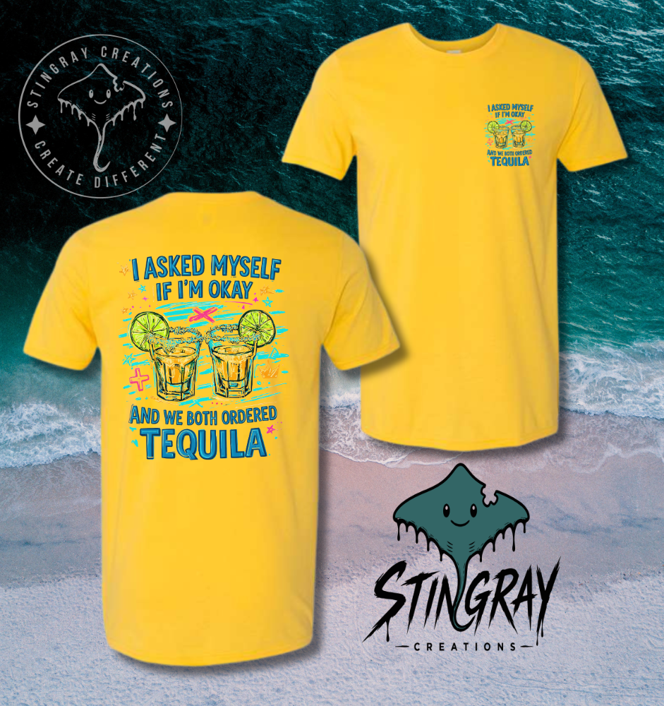 Funny Tequila Shirt | Drinking Graphic Tee | Margarita Party Shirt