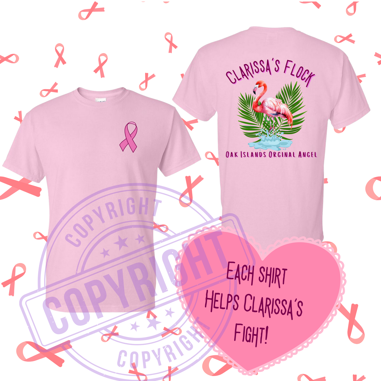 Clarissa's Flock (Oak Island's Original Angel)
