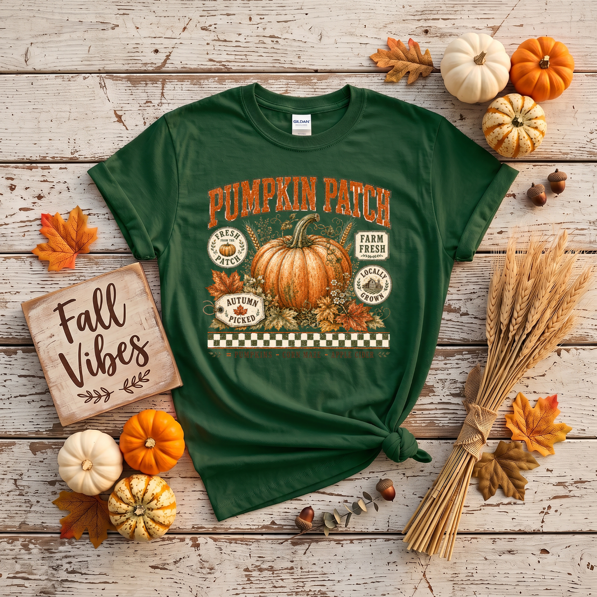 Pumpkin Patch Crewneck Sweatshirt | Vintage Fall Pumpkin Sweatshirt | Cozy Autumn Shirt