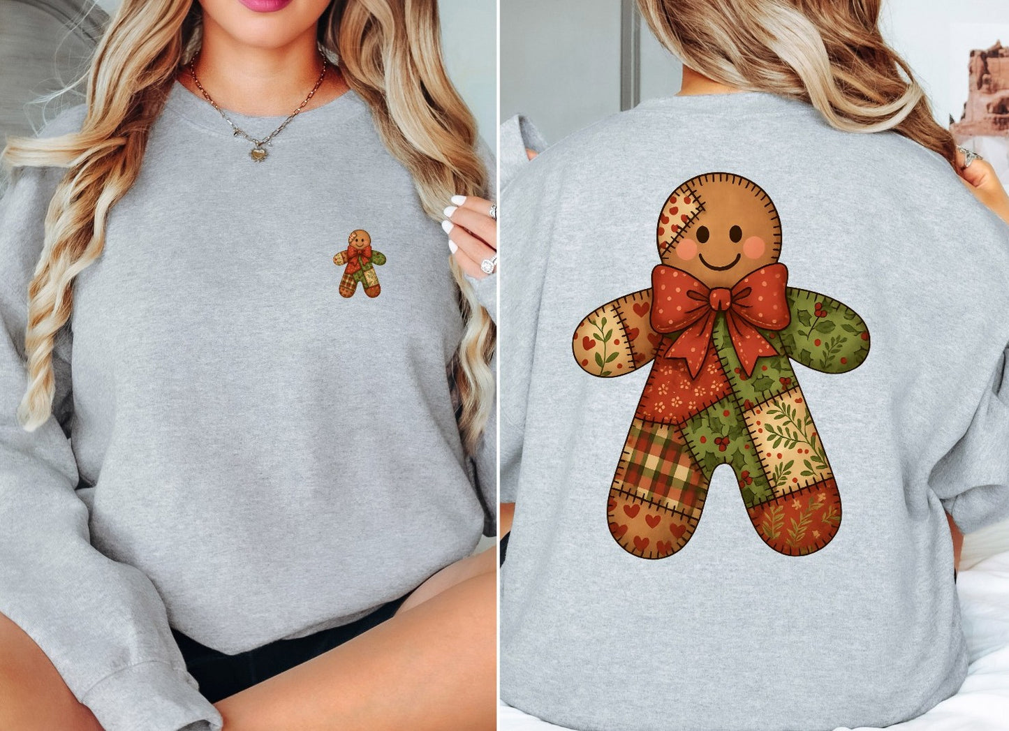 Patchwork Gingerbread Man