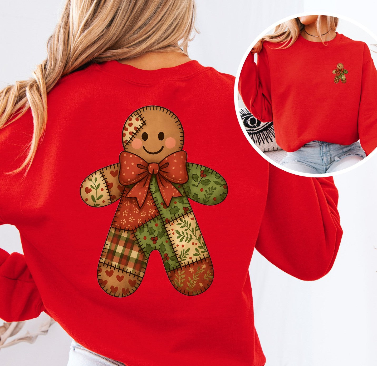 Patchwork Gingerbread Man
