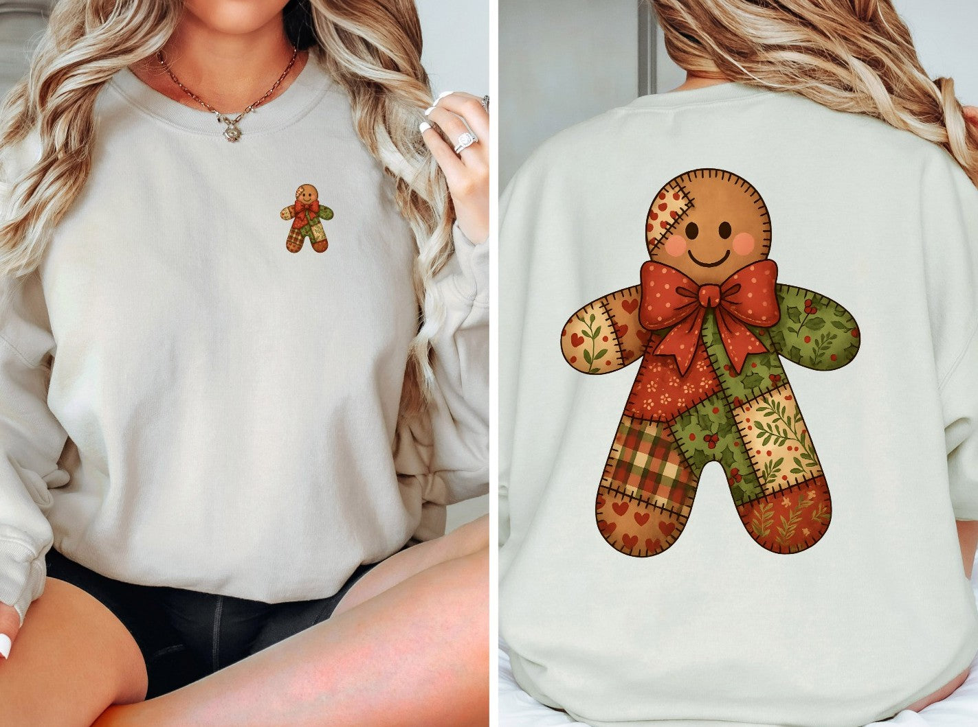 Patchwork Gingerbread Man