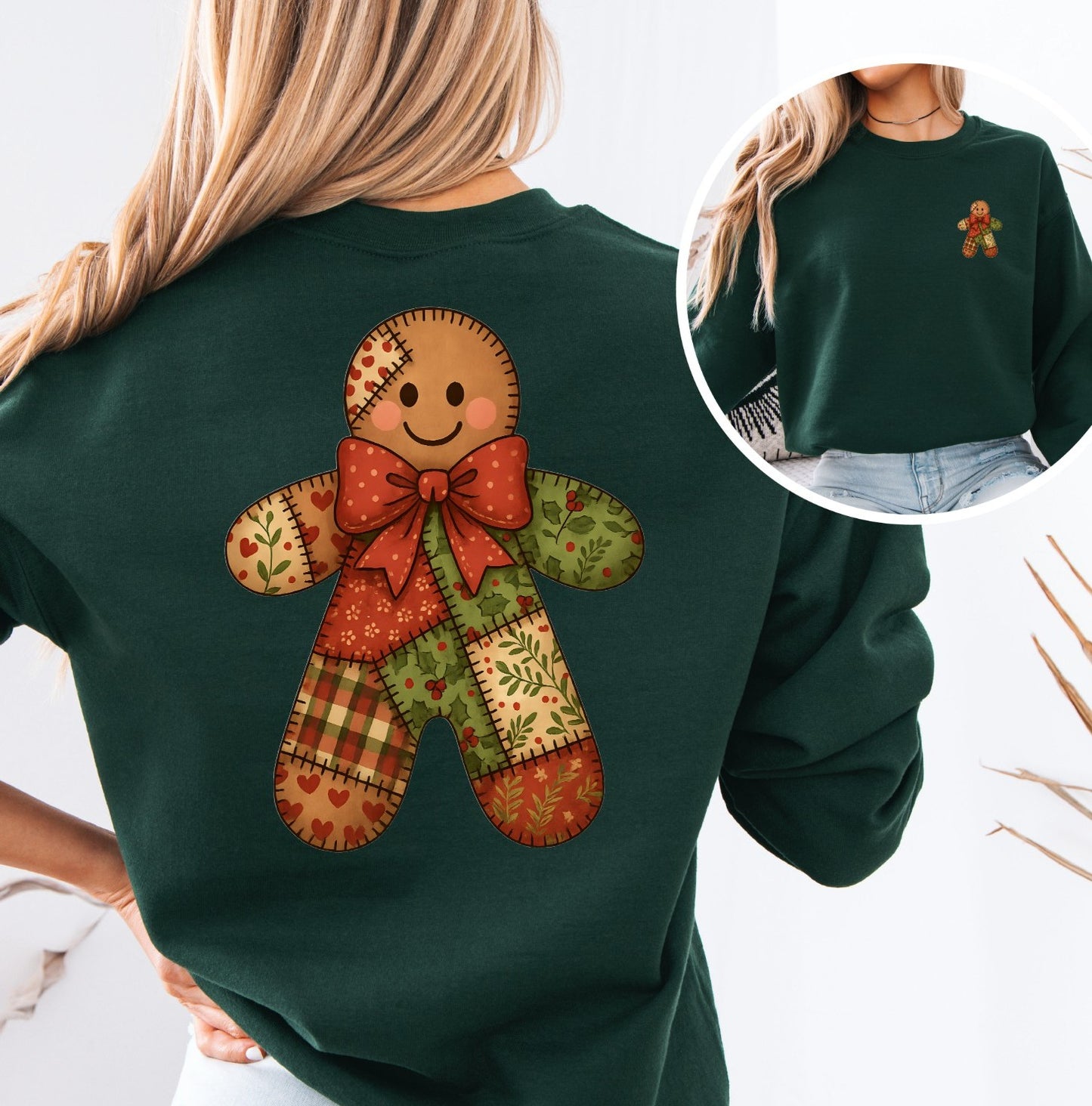 Patchwork Gingerbread Man