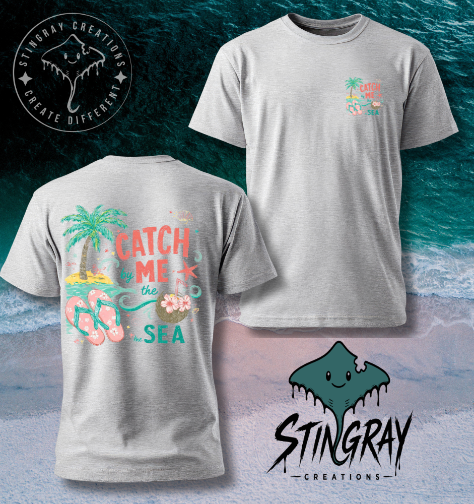 Catch Me by the Sea Shirt | Coastal Beach Graphic Tee