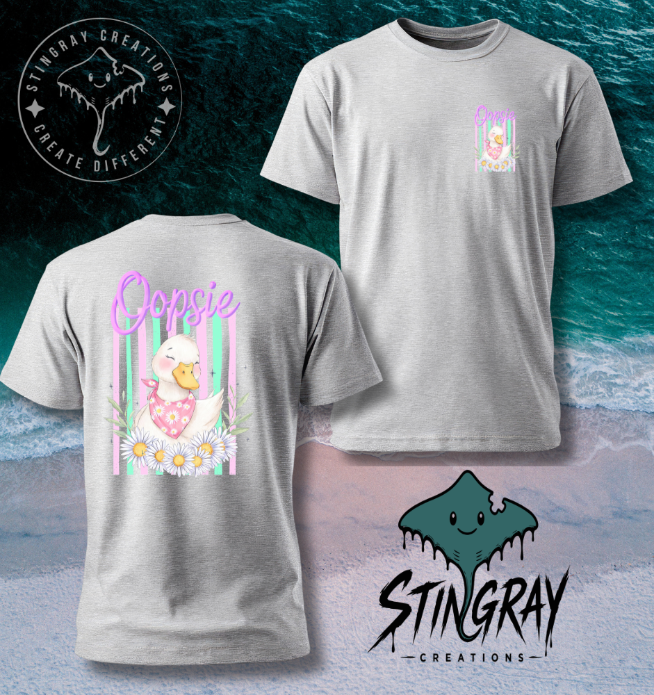 Cute Duck Graphic Tee | Daisy Duck Shirt | Cottagecore Farm Animal Summer Shirt
