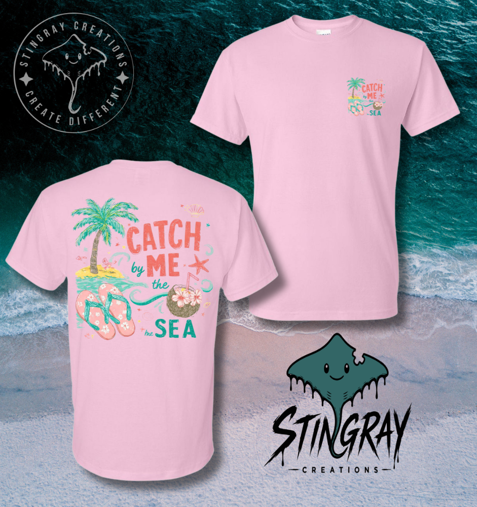 Catch Me by the Sea Shirt | Coastal Beach Graphic Tee