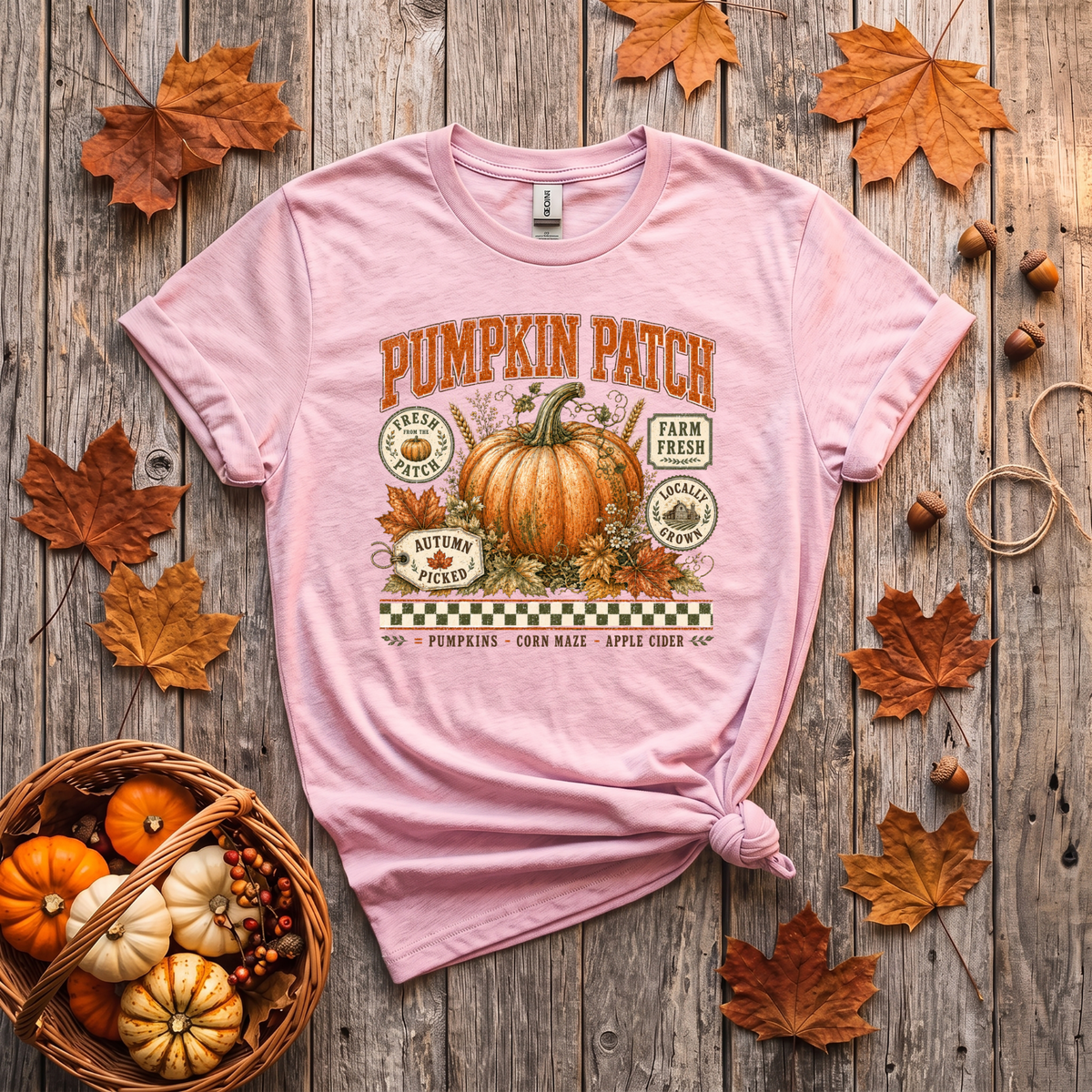 Pumpkin Patch Crewneck Sweatshirt | Vintage Fall Pumpkin Sweatshirt | Cozy Autumn Shirt