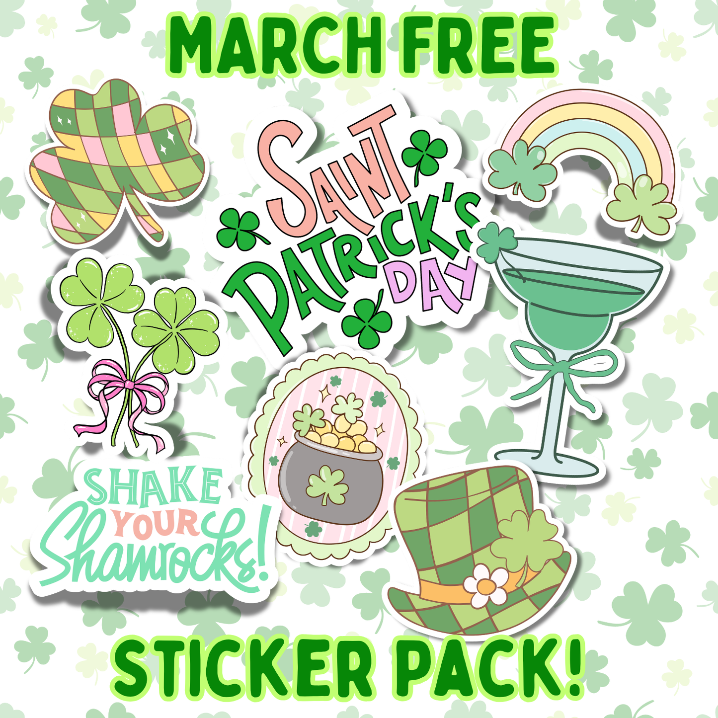 FREE MARCH (Digital Sticker Pack)