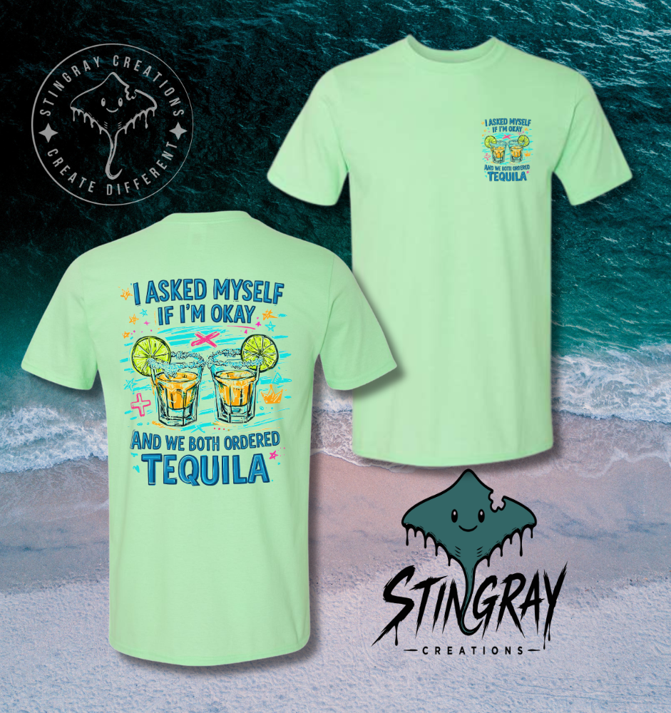 Funny Tequila Shirt | Drinking Graphic Tee | Margarita Party Shirt