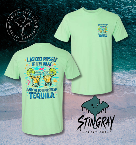 Funny Tequila Shirt | Drinking Graphic Tee | Margarita Party Shirt