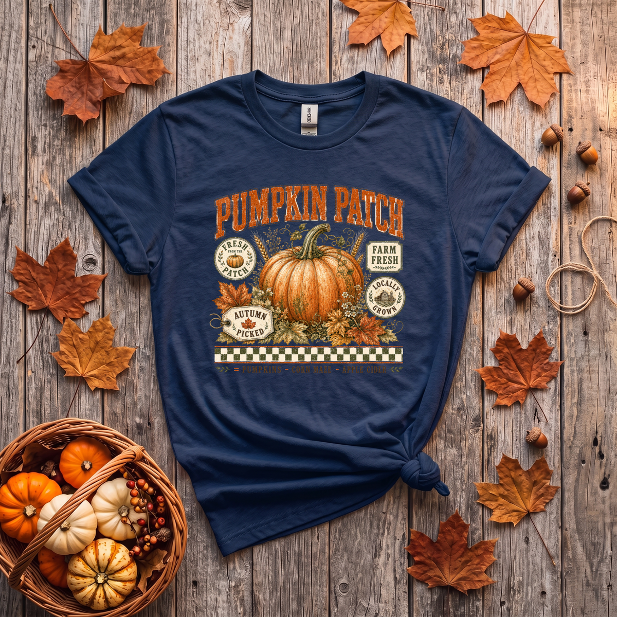 Pumpkin Patch Crewneck Sweatshirt | Vintage Fall Pumpkin Sweatshirt | Cozy Autumn Shirt