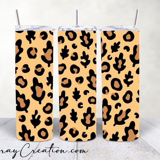 Oak Leaf Leopard Print