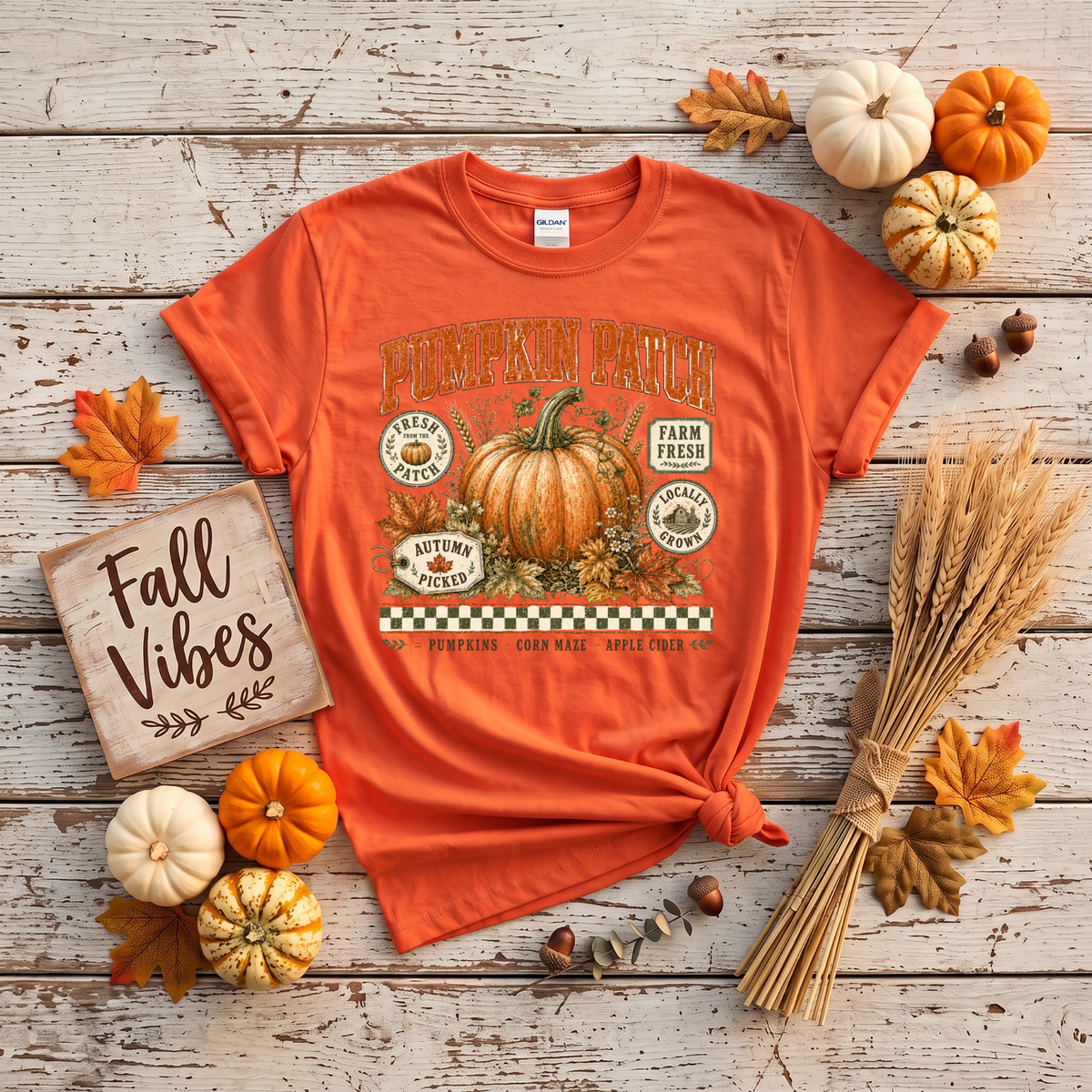 Pumpkin Patch Crewneck Sweatshirt | Vintage Fall Pumpkin Sweatshirt | Cozy Autumn Shirt