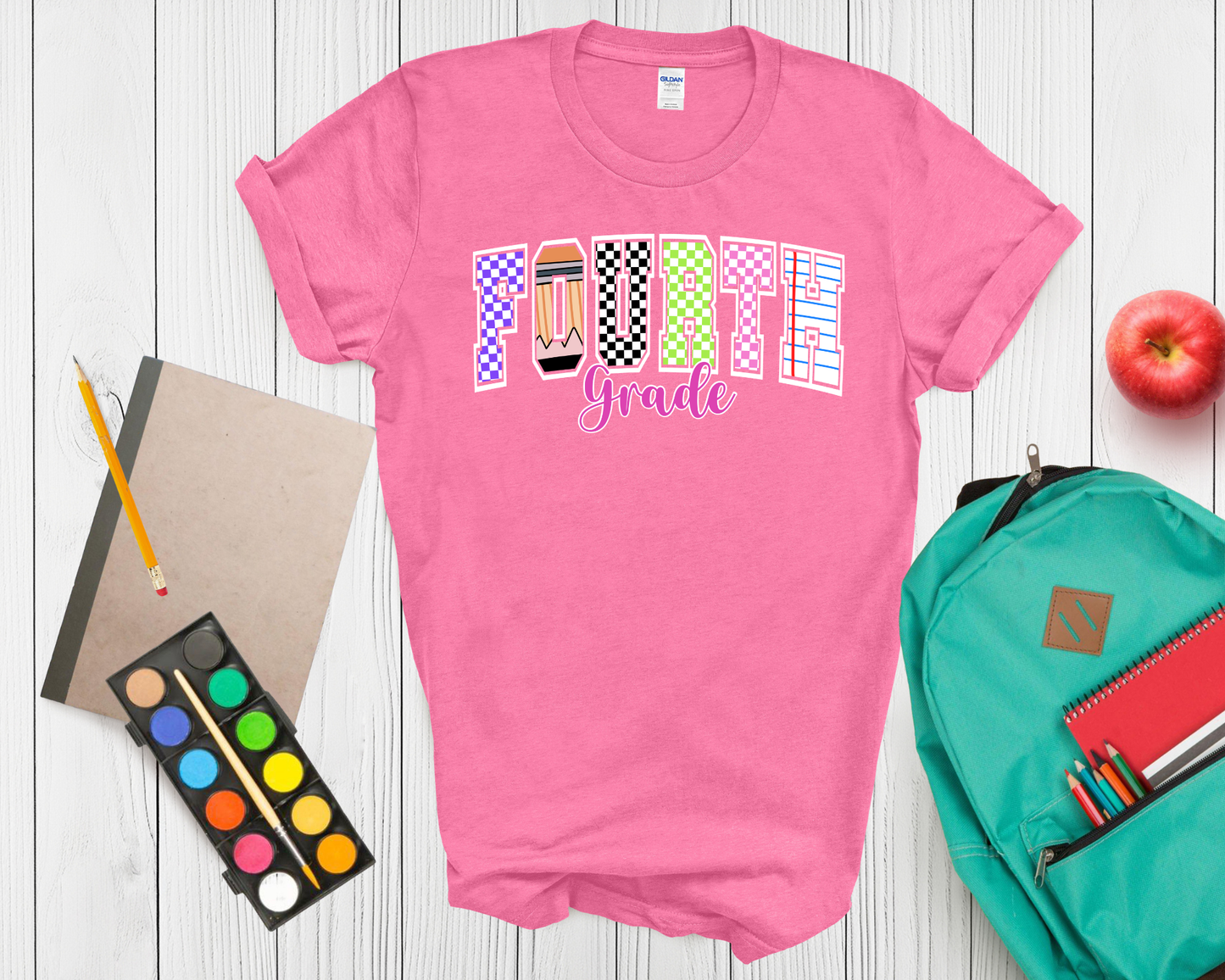 Pre K Through 5th Grade Back to School Shirt | Custom Grade Level Student T Shirt