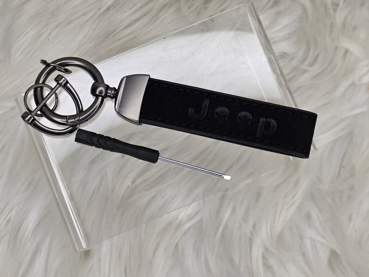 Jeep keychain, Jeep leather keychain, Jeep skull keychain, Jeep key fob, Jeep accessory, Jeep owner gift, off road keychain, overland accessory, Jeep enthusiast gift, black leather keychain, rugged keychain, truck keychain, adventure accessory, Jeep lifestyle gear, everyday carry keychain, Jeep club gift, off road gift, premium keychain, engraved Jeep keychain, Jeep merchandise.