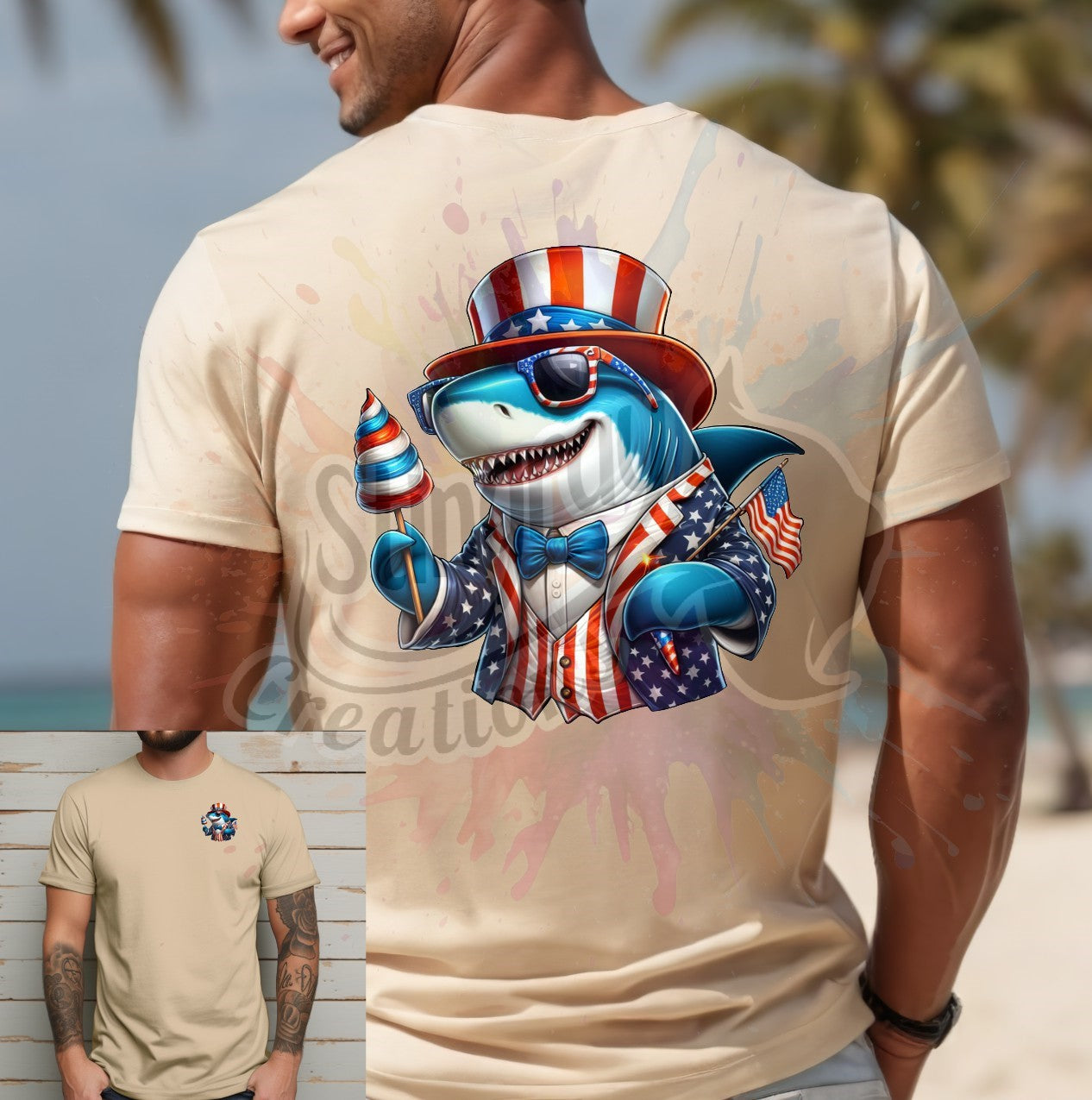 Patriotic Shark
