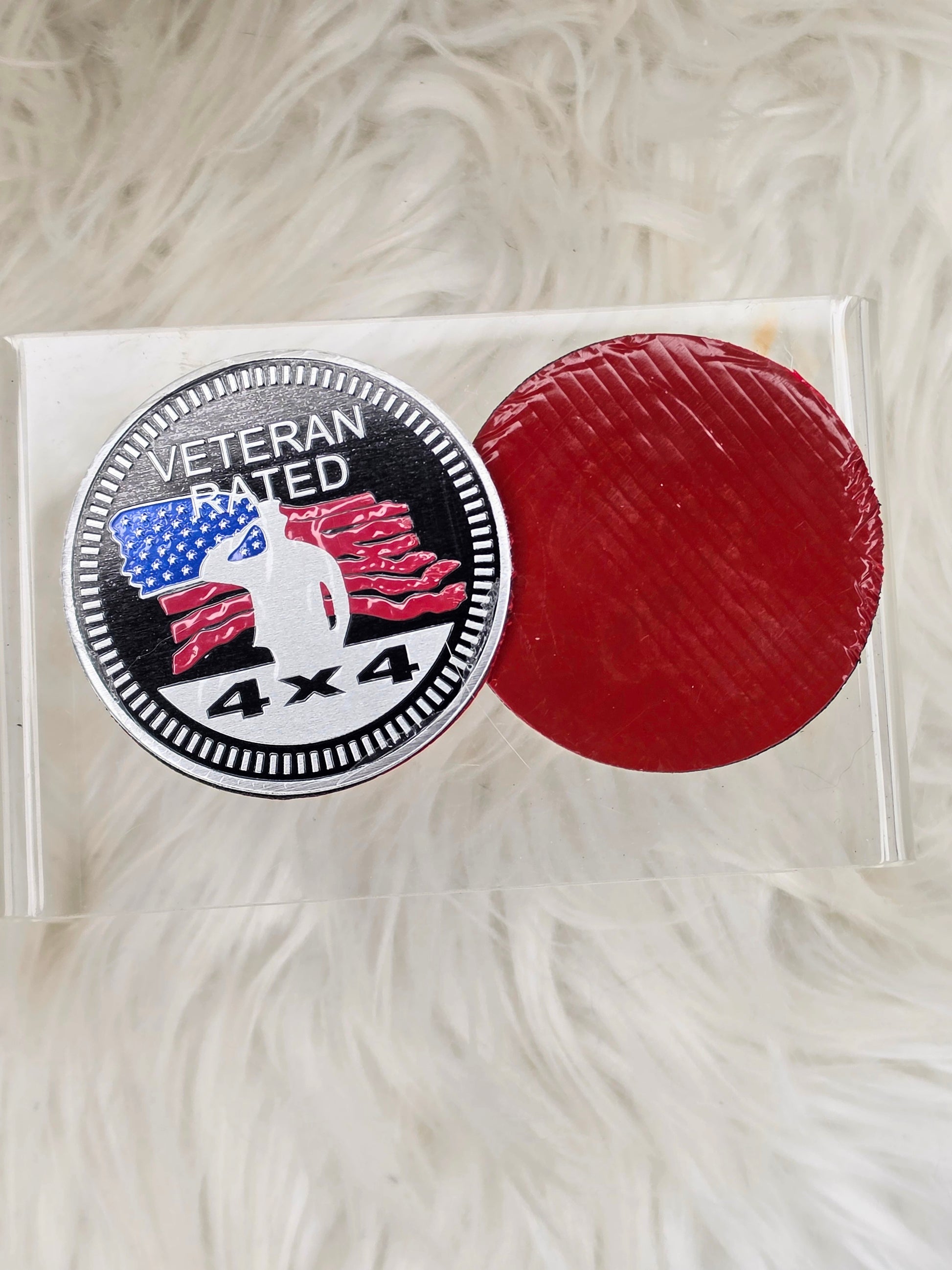 Veteran Rated badge, veteran Jeep badge, patriotic 4x4 emblem, military vehicle badge, American flag Jeep accessory, veteran off road badge, military Jeep emblem, patriotic truck accessory, veteran gift, Jeep owner gift, military family gift, off road accessory, 4x4 badge, custom Jeep emblem, veteran vehicle emblem, patriotic car badge, military appreciation gift, off road enthusiast accessory, Jeep badge upgrade, American flag emblem.
