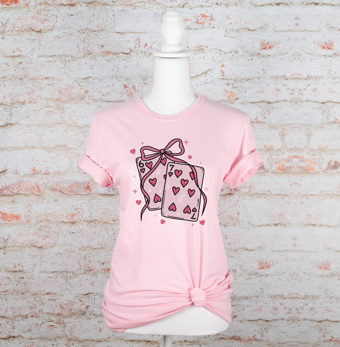 Six Seven Valentine Tee ♠️♥️