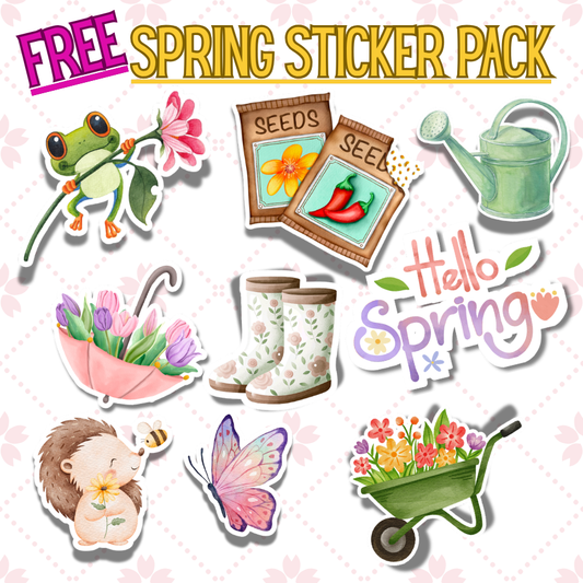 FREE Spring (Digital Sticker Pack)