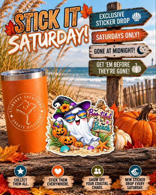 Stick it Saturday! Exclusive Saturday Sticker Drop!