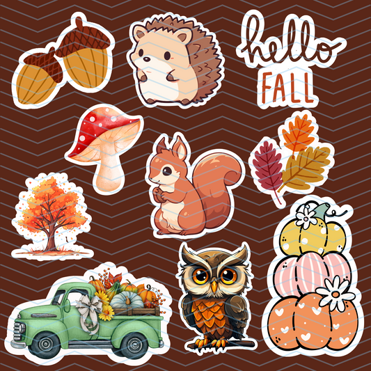 Fall Sticker Pack (Digital Download)