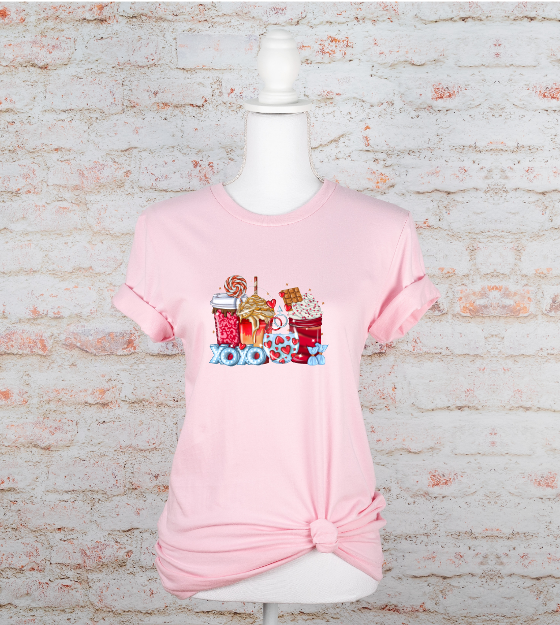 XOXO Valentine Coffee Tee ☕💘