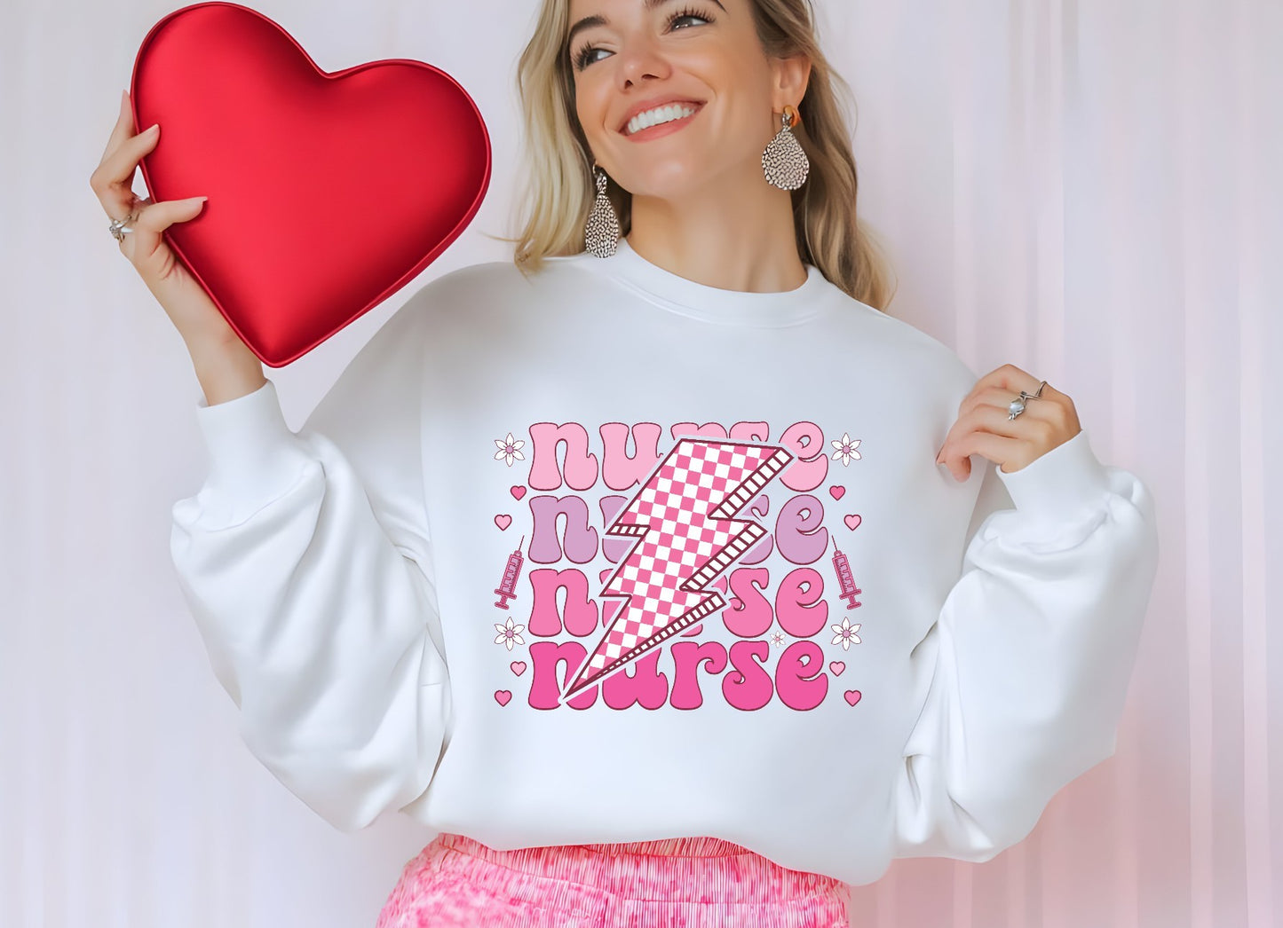 Valentines Nurse T-shirt/Sweatshirt