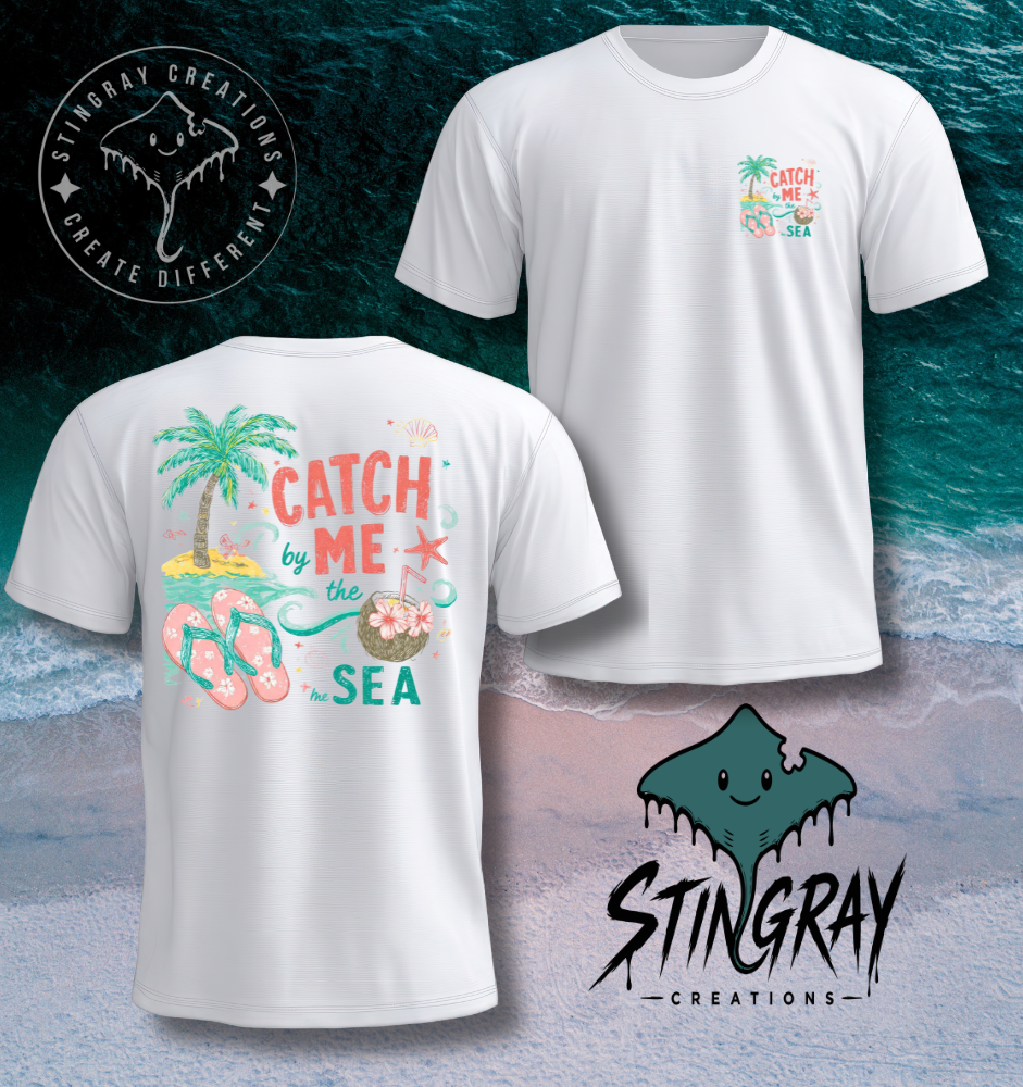 Catch Me by the Sea Shirt | Coastal Beach Graphic Tee