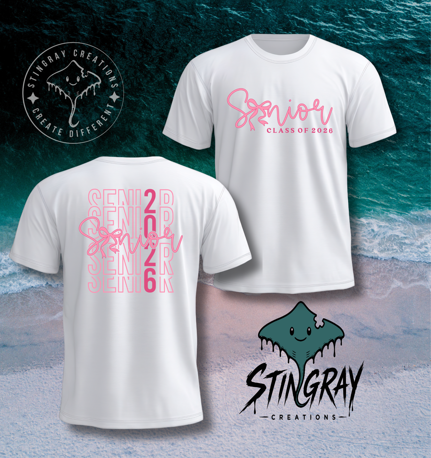 Senior Class of 2026 T Shirt & Crewneck Sweatshirt | Senior Year Apparel