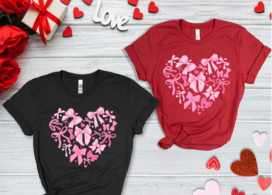 Bows of Hearts T-shirt/Sweatshirt