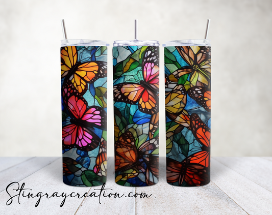 Stained Glass Butterfly