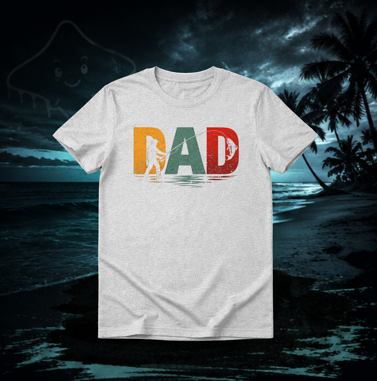 Vintage Fishing Dad Shirt | Retro Fisherman Graphic Tee