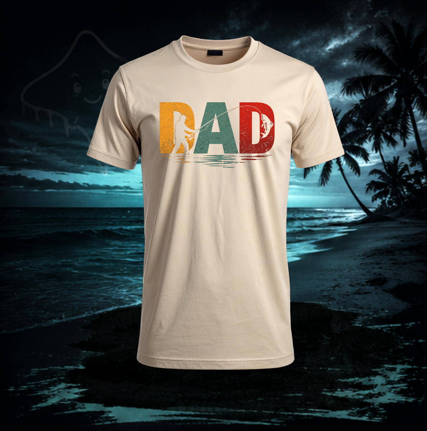 Vintage Fishing Dad Shirt | Retro Fisherman Graphic Tee